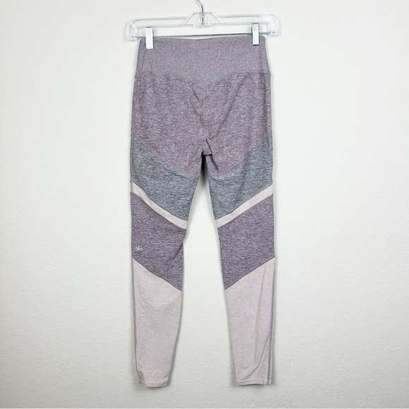 ALO Yoga Size Medium Leggings Sheila Alosoft High Waisted Multicolor - Picture 3 of 10